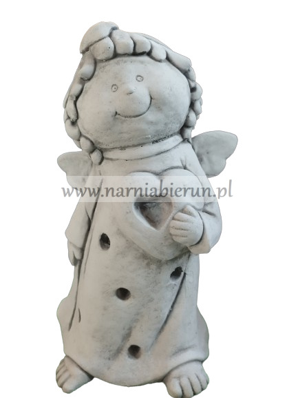 Figurka ogrodowa betonowa ANIOŁ Z GWIAZDKAMI 44 cm Figurka ogrodowa betonowa ANIOŁ Z GWIAZDKAMI 44 cm