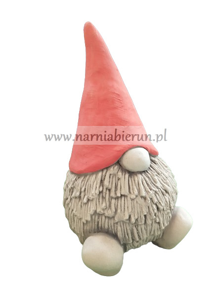 Figurka betonowa KRASNAL SKRZAT BRODATY 25 cm Figurka betonowa KRASNAL SKRZAT BRODATY 25 cm