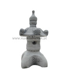Figurka ogrodowa betonowa Pagoda h39