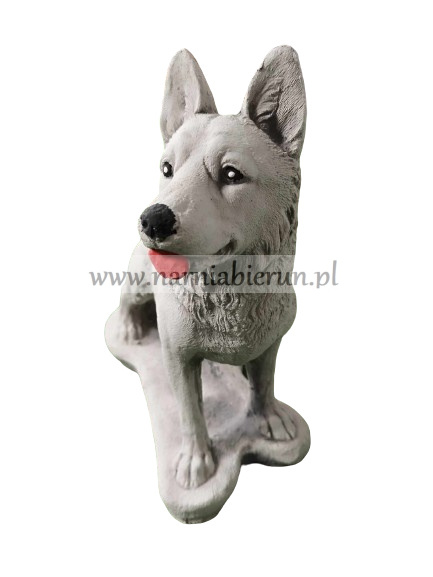 Figurka betonowa Pies OWCZAREK MŁODY 35 cm Figurka betonowa Pies OWCZAREK MŁODY 35 cm