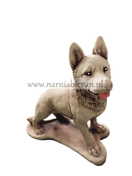 Figurka betonowa Pies OWCZAREK MŁODY 35 cm Figurka betonowa Pies OWCZAREK MŁODY 35 cm