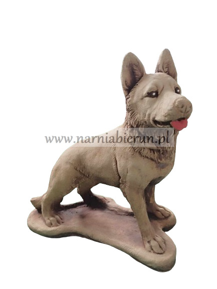 Figurka betonowa Pies OWCZAREK MŁODY 35 cm Figurka betonowa Pies OWCZAREK MŁODY 35 cm