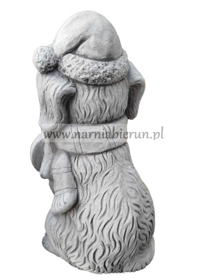 Figurka betonowa Pies WELCOME 46 cm Figurka betonowa Pies WELCOME 46 cm