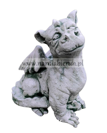Figurka betonowa SMOK 28 cm Figurka betonowa SMOK 28 cm