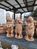 Figurka betonowa NIEGZRECZNY ŚWISTAK Z JĘZYKIEM 23 cm