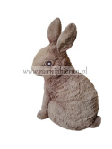 Figurka betonowa DZIKI ZAJĄC SIEDZĄCY 21 cm