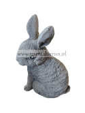 Figurka betonowa DZIKI ZAJĄC SIEDZĄCY 21 cm