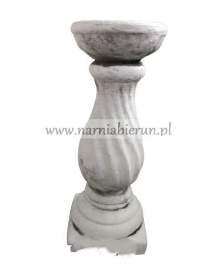 Figurka betonowa KOLUMNA KRĘCONA 37 cm Figurka betonowa KOLUMNA KRĘCONA 37 cm