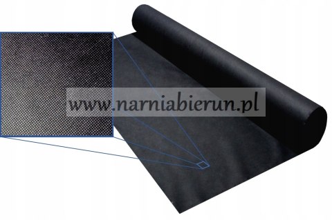 Agrowłóknina czarna 1 m x 20 m 50 g/m² Agrowłóknina czarna 1 m x 20 m 50 g/m²