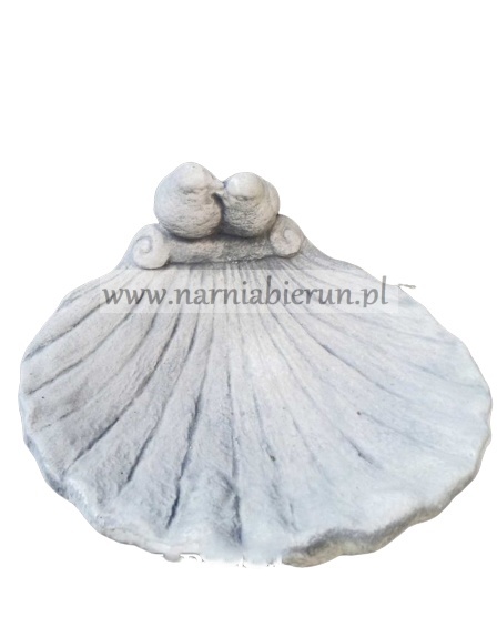 Figurka betonowa POIDŁO muszla 13 cm Figurka betonowa POIDŁO muszla 13 cm