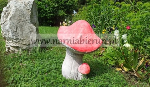 Figurka ogrodowa betonowa GRZYB MUCHOMOR H35 Figurka ogrodowa betonowa GRZYB MUCHOMOR H35