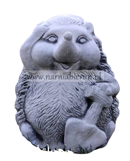 Figurka betonowa JEŻ Z ŁOPATĄ 33 cm Figurka betonowa JEŻ Z ŁOPATĄ 33 cm