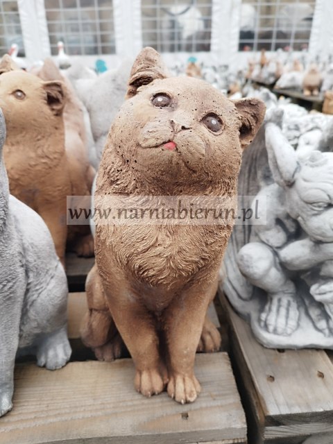 Figurka betonowa KOT siedzący 35 cm Figurka betonowa KOT siedzący 35 cm