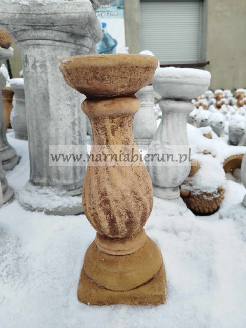 Figurka betonowa KOLUMNA KRĘCONA 37 cm Figurka betonowa KOLUMNA KRĘCONA 37 cm