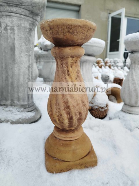 Figurka betonowa KOLUMNA KRĘCONA 37 cm Figurka betonowa KOLUMNA KRĘCONA 37 cm