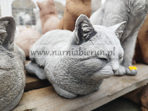 Figurka betonowa Kot kotek śpiący 33 cm Figurka betonowa Kot kotek śpiący 33 cm