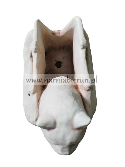 Figurka betonowa donica doniczka KOT W TORBIE h32 Figurka betonowa donica doniczka KOT W TORBIE h32