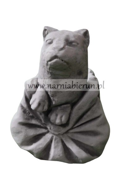 Figurka betonowa donica doniczka KOT W TORBIE h32 Figurka betonowa donica doniczka KOT W TORBIE h32