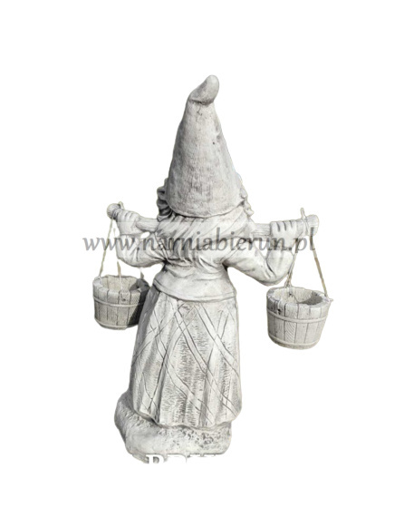 Figurka betonowa KRASNALOWA z doniczkami 75 cm Figurka betonowa KRASNALOWA z doniczkami 75 cm