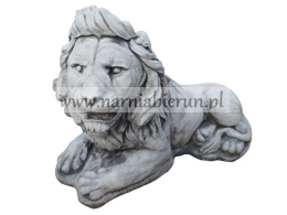 Figurka betonowa LEW LEŻĄCY 40 cm
