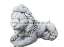 Figurka betonowa LEW LEŻĄCY 40 cm