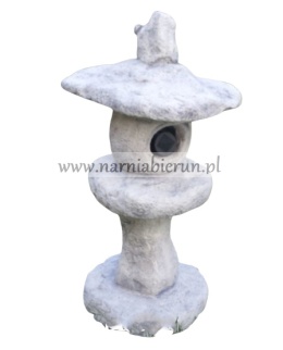 Figurka ogrodowa betonowa Lampa Japońska PAGODA DUŻA H75cm