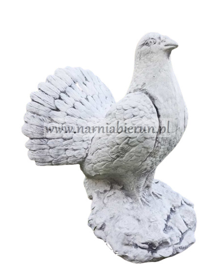 Figurka betonowa PAW GŁUSZEC PTAK 32 cm Figurka betonowa PAW GŁUSZEC PTAK 32 cm