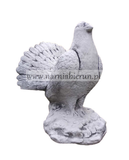 Figurka betonowa PAW GŁUSZEC PTAK 32 cm Figurka betonowa PAW GŁUSZEC PTAK 32 cm