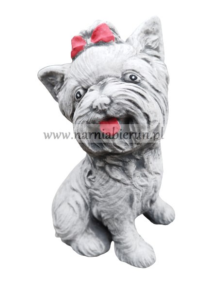 Figurka betonowa PIES YORK 26 cm Figurka betonowa PIES YORK 26 cm