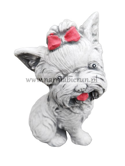 Figurka betonowa PIES YORK 26 cm Figurka betonowa PIES YORK 26 cm