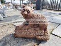 Figurka betonowa SURYKATKA Welcome 24 cm