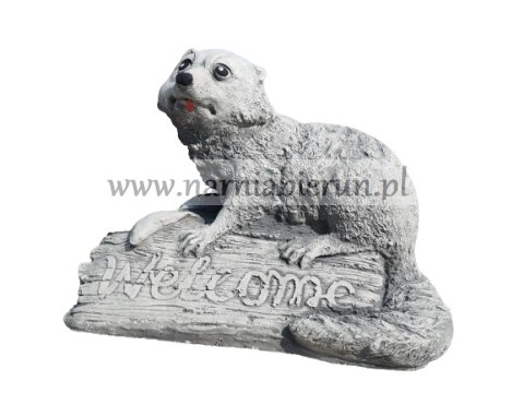 Figurka betonowa SURYKATKA Welcome 24 cm Figurka betonowa SURYKATKA Welcome 24 cm