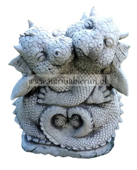 Figurka betonowa smok ZAKOCHANE SMOKI H26 Figurka betonowa smok ZAKOCHANE SMOKI H26