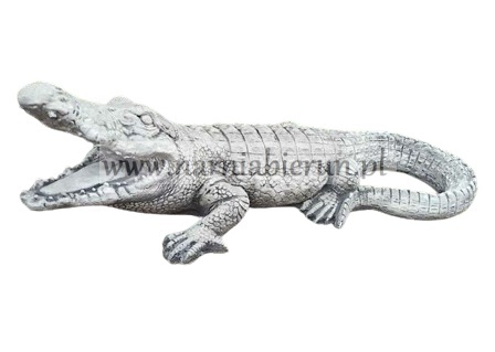 Figurka betonowa KROKODYL dł. 87 cm Figurka betonowa KROKODYL dł. 87 cm