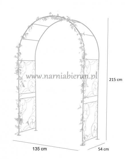 Stabilna pergola ogrodowa 135x54x215 cm OUTLET Stabilna pergola ogrodowa 135x54x215 cm OUTLET