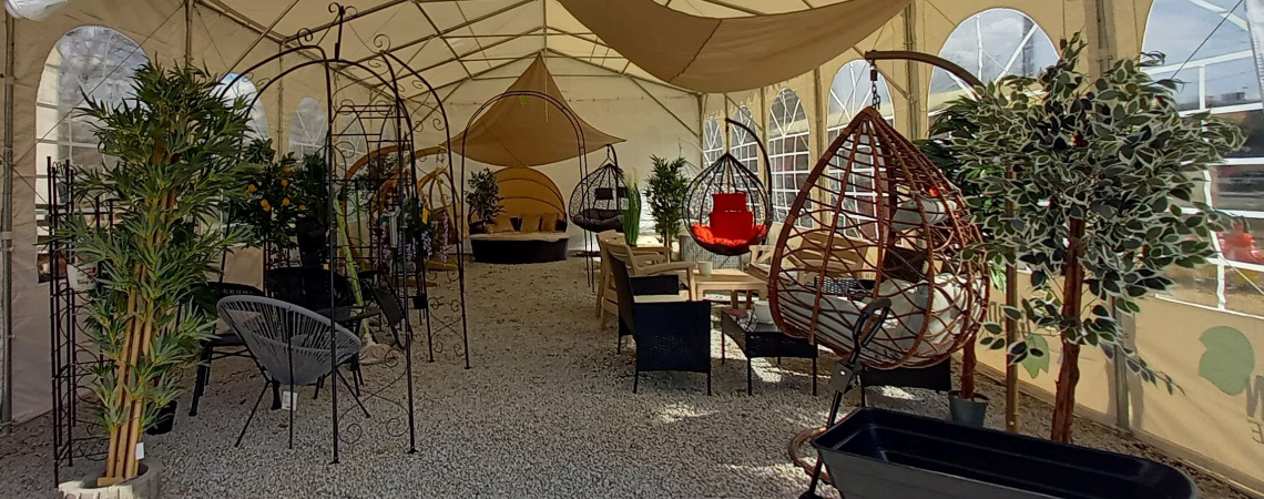 Wystawowy namiot w bieruniu
